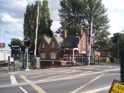 Great Coates station house from north