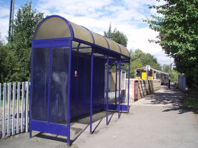 Barton station shelter