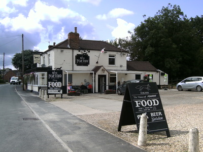 Fox inn, Ulceby village (1.25 miles west)