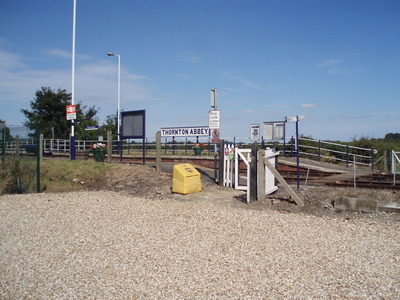 Thornton Abbey station entrance