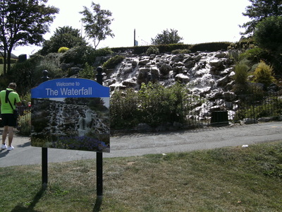 Cleethorpes waterfall