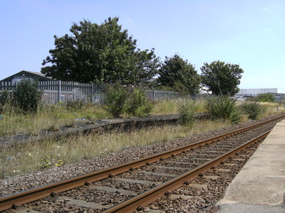Old double-length platform at New Clee