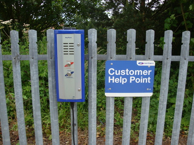 Help point on Barton platform