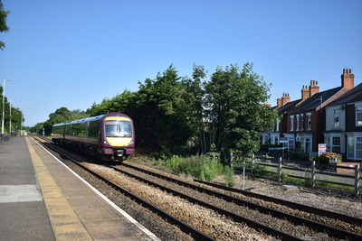 170502 approaching platform 2, Habrough (Paul Carpenter)