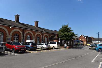 Station building, east end (Paul Carpenter)