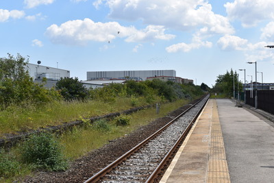 New Clee platform looking east (Paul Carpenter)