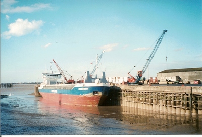 Barrow Haven: cargo ship