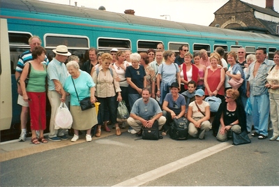 Barton's twin town Feyzin's outing to Cleethorpes